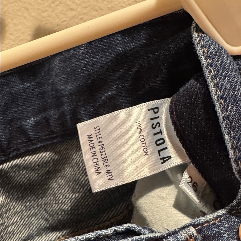 Pistola Cassie super high rise straight crop 26 - Picture 5 of 10